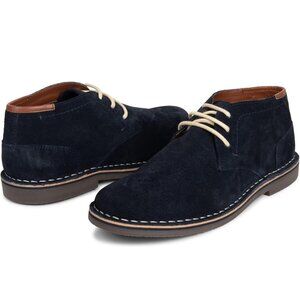 Kenneth Cole Desert Men Shoes Navy Suede - NWOT